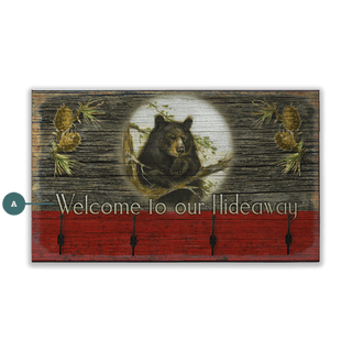 Bear Hideaway Coatrack Coatrack Wall Decor Marilynn Dwyer Mason