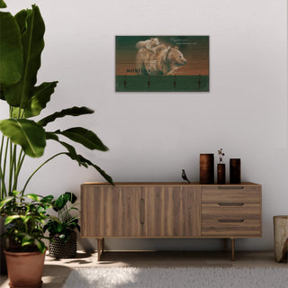 Mama Bear and Cub Coatrack