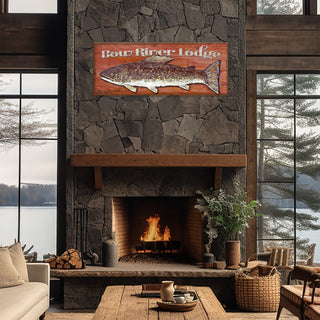 Dolly Varden: Personalized - Metal on Wood Shaped Wall Art Shelle Lindholm