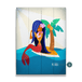 Mermaid's Retreat: Portrait - Wood & Metal