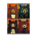 Colors of the Wild Tetraptych