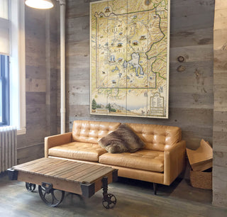 Yellowstone National Park Xplorer Map - Wood & Metal Wall Art Wood & Metal Wall Art Xplorer Maps