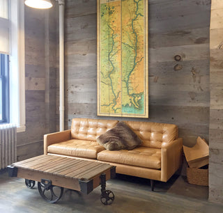The Mississippi River: Illustrated Map - Wood & Metal Wall Art Wood & Metal Wall Art Lisa Middleton