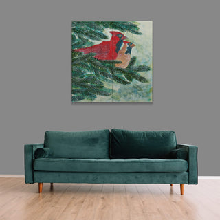 Cardinals - Wood & Metal Wall Art Wood & Metal Wall Art Shelle Lindholm